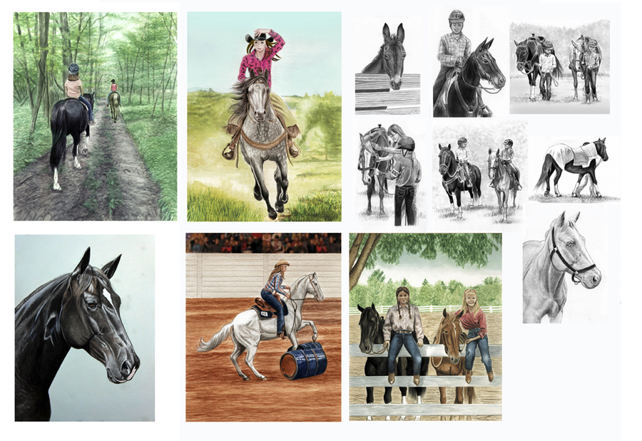 Book Illustrations Sonrise Stables